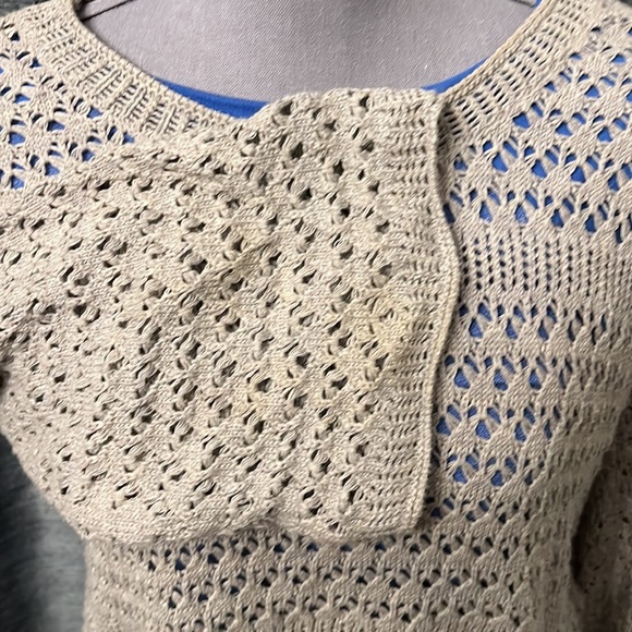 🆕️ See by Chloe Crewneck Knit Sweater (zipper shoulders) size 6 - Picture 3 of 12
